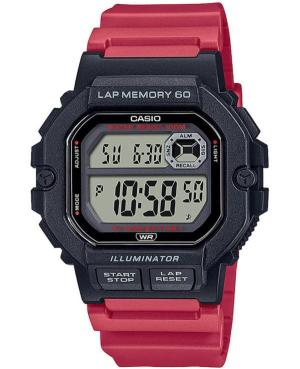 Мужские Японские Кварцевые Цифровой Часы CASIO WS-1400H-4AVEF