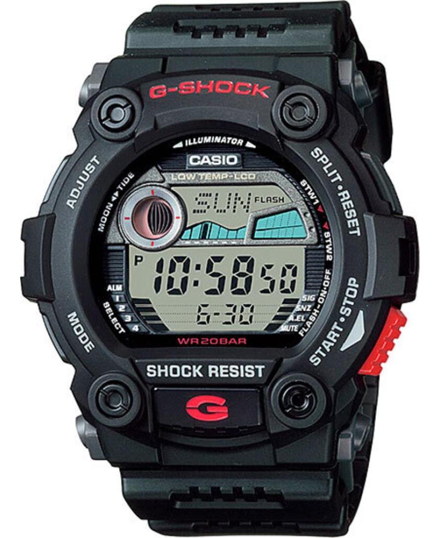 Мужские Японские Кварцевые Цифровой Часы CASIO G-7900-1