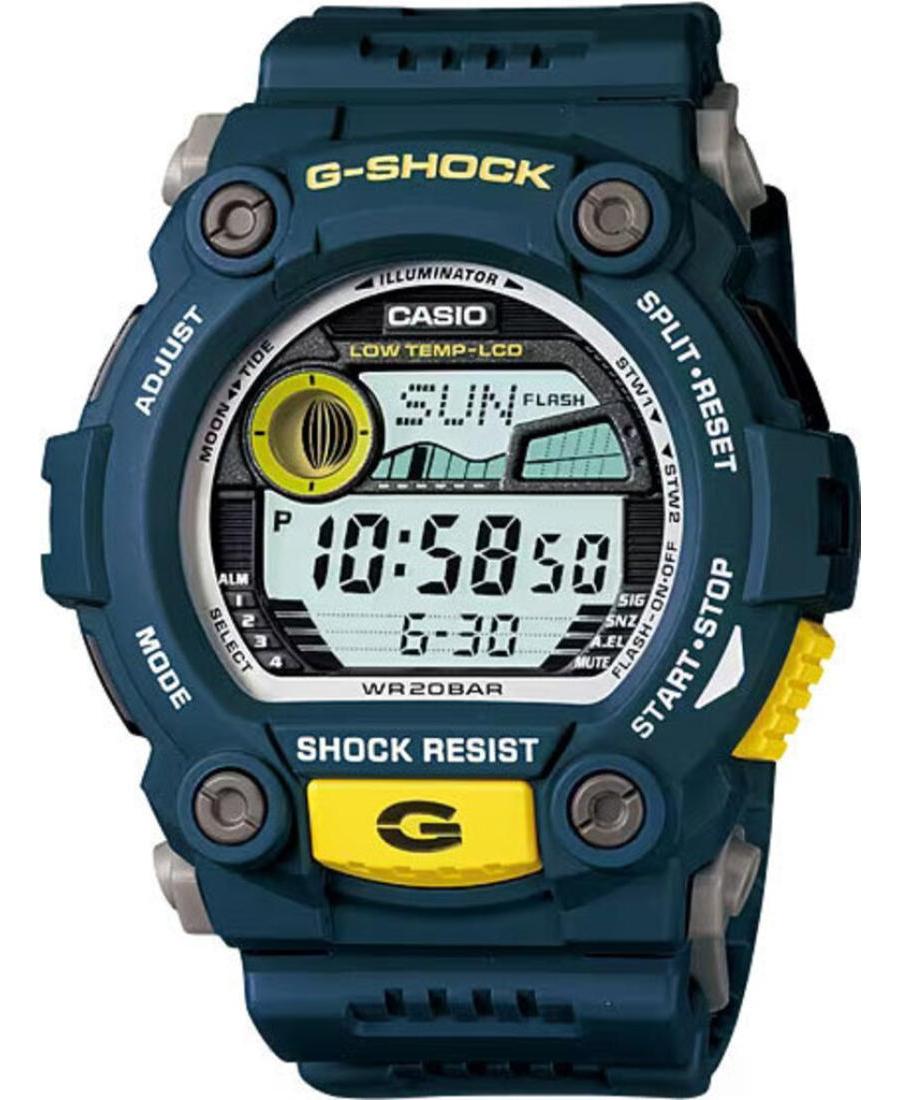 Мужские Японские Кварцевые Цифровой Часы CASIO G-7900-2