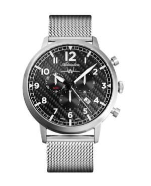 Mężczyźni Classic Analog Szwajcar kwarcowy Zegarek Chronograf ADRIATICA Czarny Wybierz 45mm A8261.5124CH