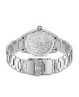 Men Klassisch Swiss Quartz Analog Watch SWISS MILITARY HANOWA SMWGH0004103 Blau Dial 41mm