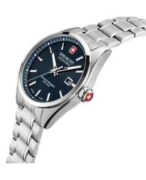 Men Klassisch Swiss Quartz Analog Watch SWISS MILITARY HANOWA SMWGH0004103 Blau Dial 41mm image 4