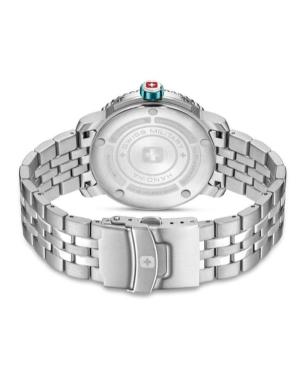 Vyriškas Klasikinis Diver Swiss Kvarcinis Rodyklinis Watch SWISS MILITARY HANOWA SMWGH0004501 Mėlyna Dial 44mm