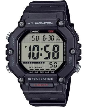 Men Sports Functional Japan Watch Alarm CASIO AE-1600H-1AVEF Silver color Dial 50mm