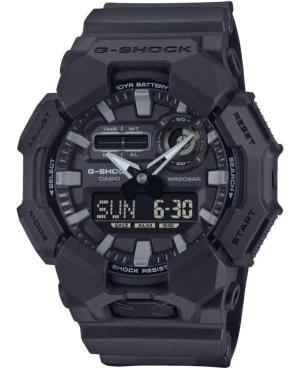 Men Sports Functional Diver Japan Quartz Digital Watch Timer CASIO GA-010-1A1ER G-Shock Schwarz Dial 52mm