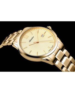 Vyriškas Classic Analog Swiss Kvarcinis Watch ADRIATICA Gold color Dial 7mm A1290.1161Q image 4