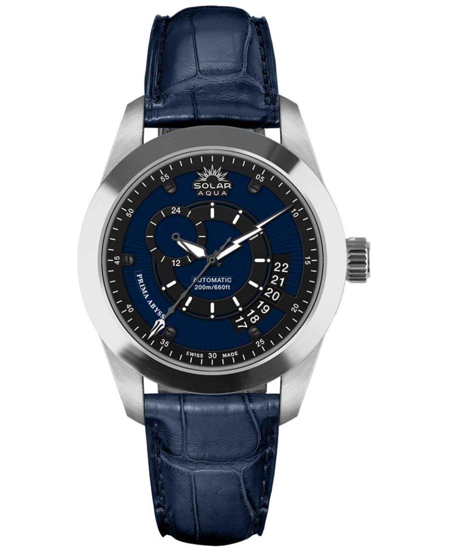 Mężczyźni Luxury Szwajcar automatyczny Zegarek SOLAR AQUA SA0010.0022