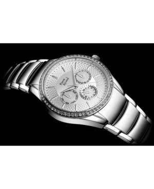 Women Classic Analog Quartz Watch PIERRE RICAUD Silver Dial 35mm P21032.5113QFZ image 4