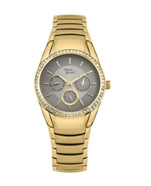 Women Classic Analog Quartz Watch PIERRE RICAUD Silver color Dial P21032.1117QFZ