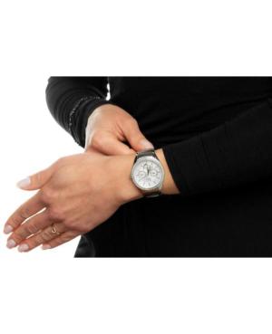 Women Classic Analog Quartz Watch PIERRE RICAUD Silver Dial 35mm P21032.5113QFZ image 9