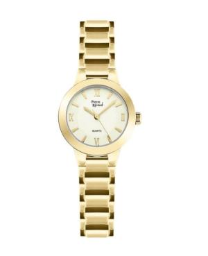 Women Classic Analog Quartz Watch PIERRE RICAUD Gold color Dial P21080.1161Q