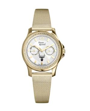 Women Classic Analog Quartz Watch PIERRE RICAUD Silver Dial 40mm P21049.1153QFZ2RE