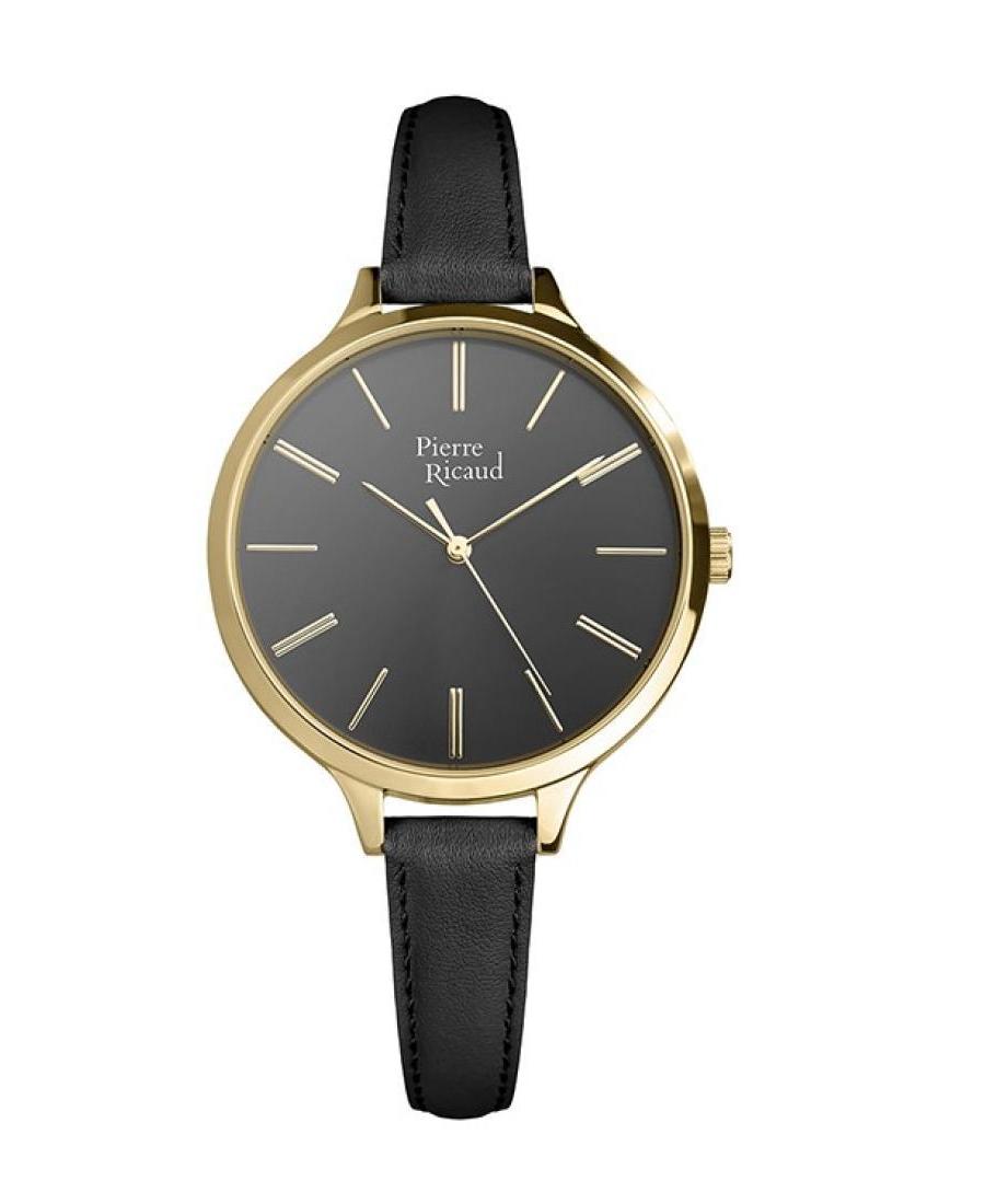 Women Classic Analog Quartz Watch PIERRE RICAUD Silver color Dial 40mm P22002.1217Q