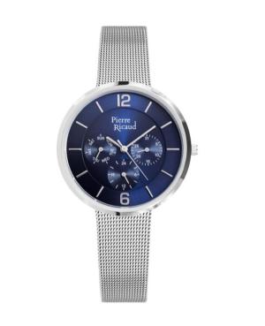 Kobiety Classic Analog kwarcowy Zegarek PIERRE RICAUD Niebieska Wybierz P22023.5155QF