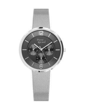 Kobiety Classic Analog kwarcowy Zegarek PIERRE RICAUD Kolor srebrny Wybierz P22023.5157QF