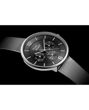 Women Classic Analog Quartz Watch PIERRE RICAUD Silver color Dial 38mm P22023.5157QF image 4