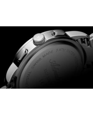 Men Classic Analog Swiss Quartz Watch Chronograph ADRIATICA Silver Dial 24mm A8307.5113CH image 4