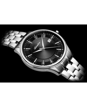 Vyriškas Classic Analog Swiss Kvarcinis Watch ADRIATICA Juodas Dial 41mm A1300.5116Q image 4
