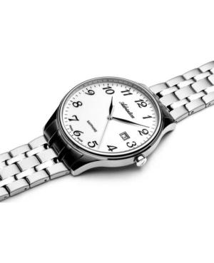 Men Classic Analog Swiss Quartz Watch ADRIATICA Silver Dial 41mm A1300.5123Q image 1