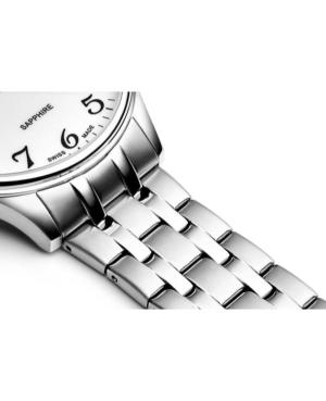 Men Classic Analog Swiss Quartz Watch ADRIATICA Silver Dial 41mm A1300.5123Q image 2