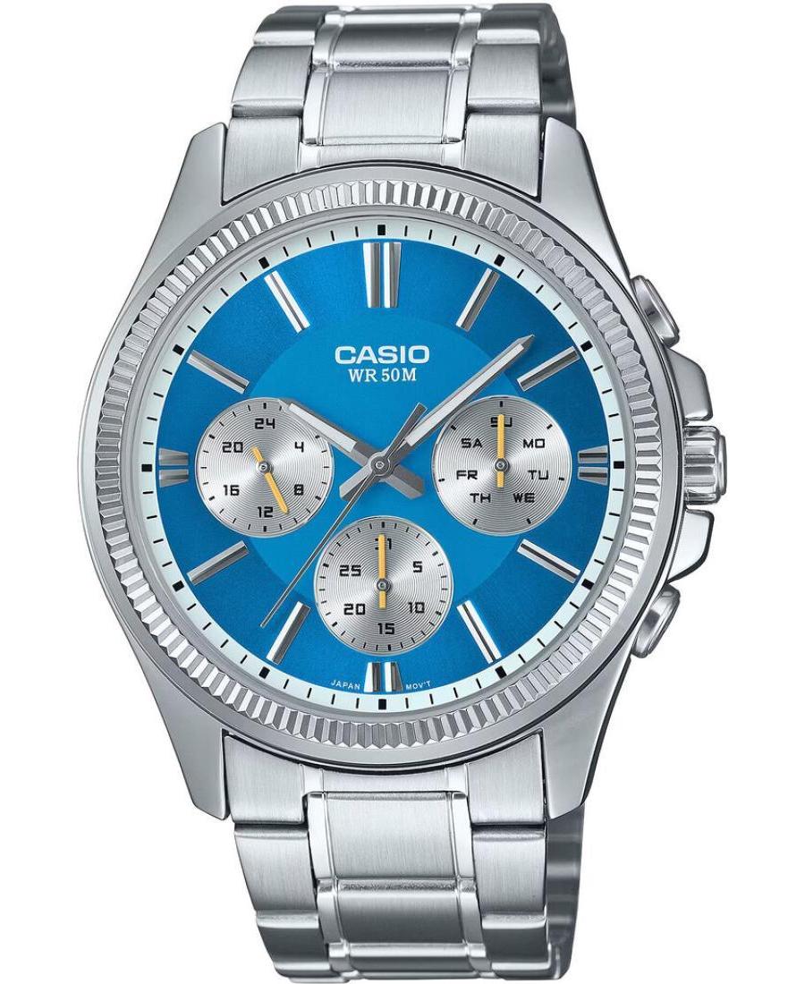 Mężczyźni Japonia kwarcowy analogowe Zegarek CASIO MTP-1375D-2A2