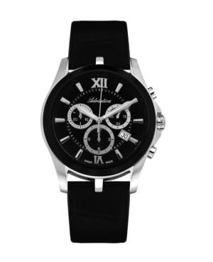 Mężczyźni Classic Analog Szwajcar kwarcowy Zegarek Chronograf ADRIATICA Czarny Wybierz 42mm A8212.Y264CH