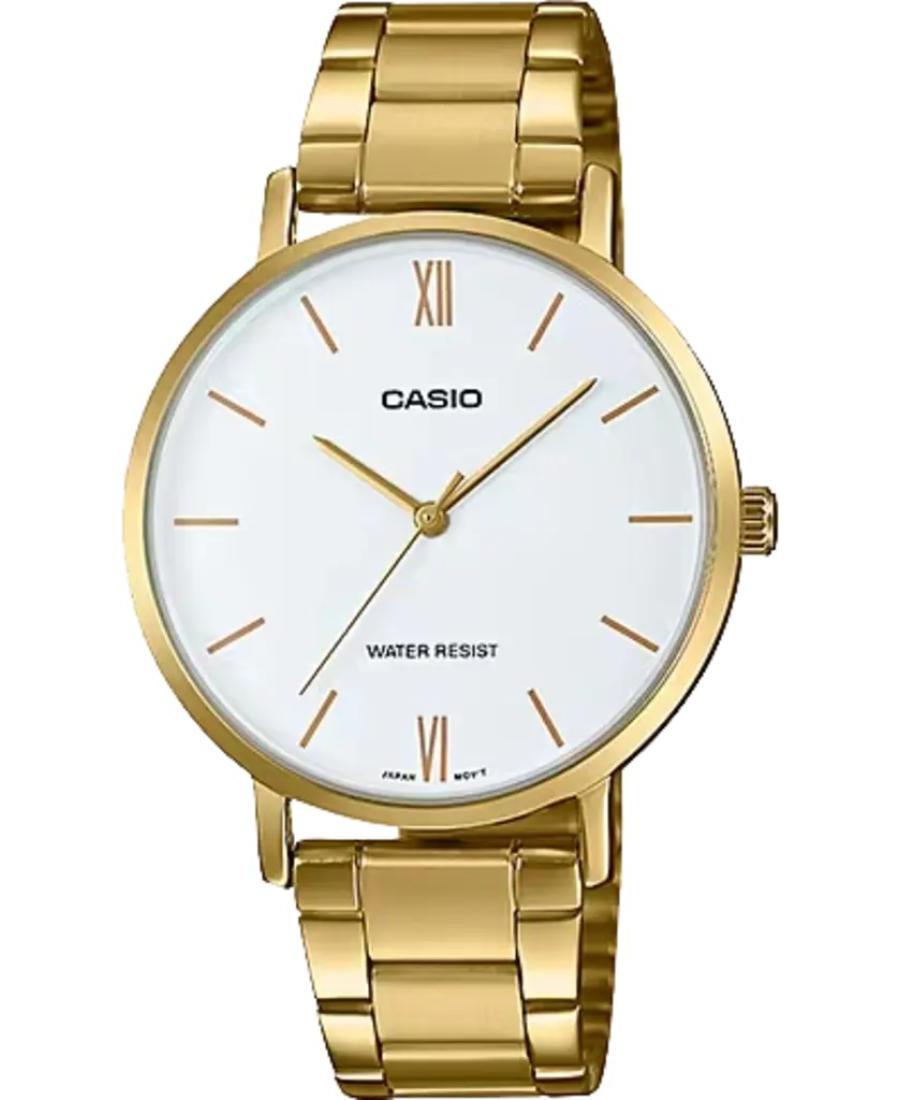 Moteriškas Japoniškas Kvarcinis Rodyklinis Watch CASIO LTP-VT01G-7B (A)