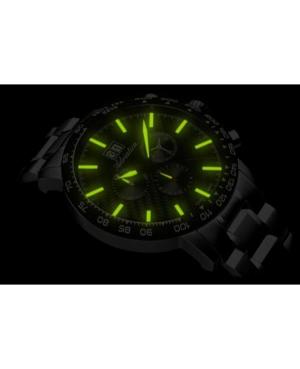 Men Classic Analog Swiss Quartz Watch Chronograph ADRIATICA Blau Dial 45mm A8383.4115CH image 4