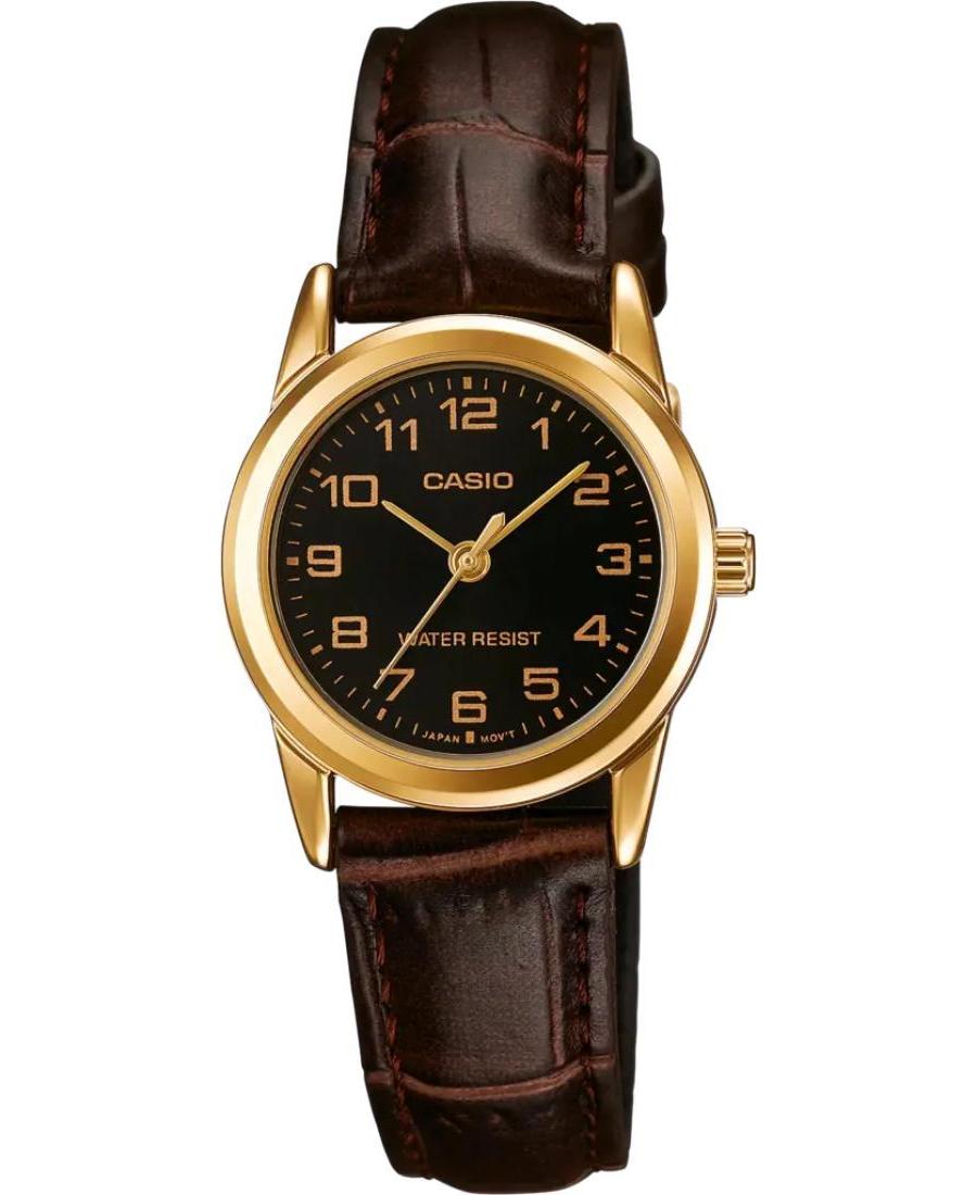 Women Japan Quartz Analog Watch CASIO LTP-V001GL-1B (А)