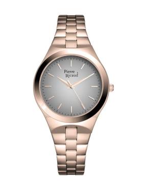 Kobiety Classic Analog kwarcowy Zegarek PIERRE RICAUD Kolor srebrny Wybierz P22054.9117Q
