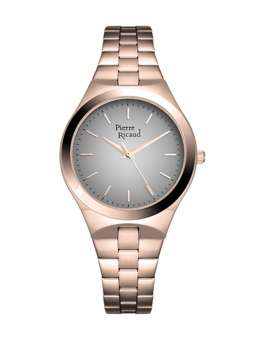 Moteriškas Classic Analog Kvarcinis Watch PIERRE RICAUD Silver color Dial 33mm P22054.9117Q