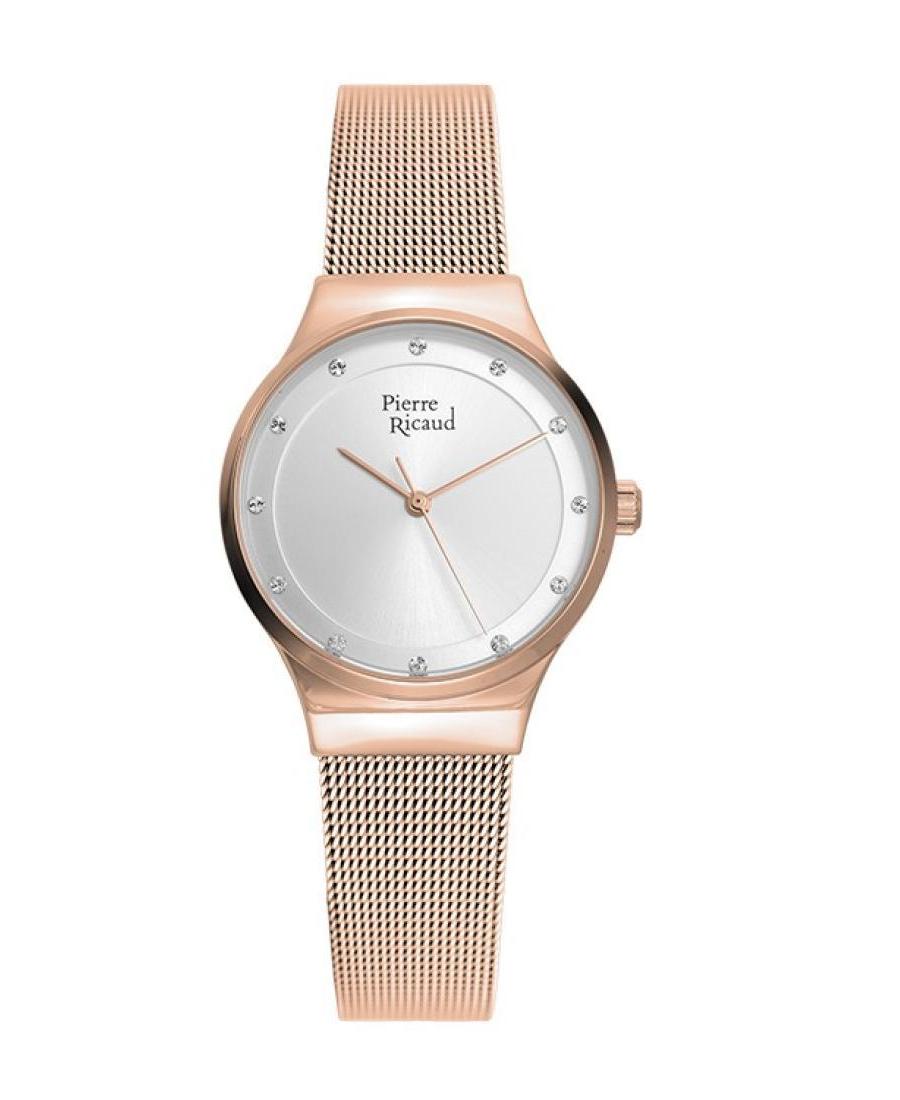 Kobiety Classic Analog kwarcowy Zegarek PIERRE RICAUD Srebrna Wybierz P22038.91R3Q