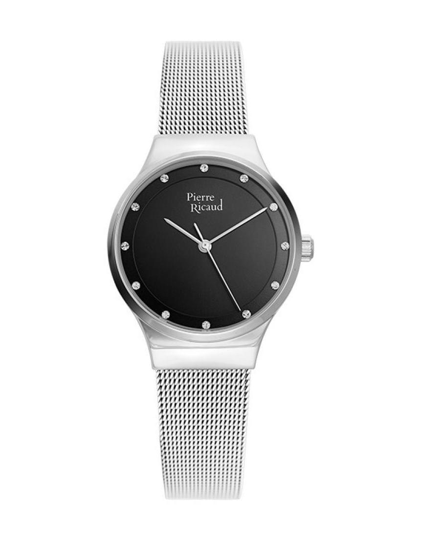 Women Classic Analog Quartz Watch PIERRE RICAUD Černá Dial 32.1mm P22038.5144Q