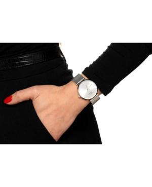 Women Classic Analog Quartz Watch PIERRE RICAUD Silver Dial P22035.5143Q image 11
