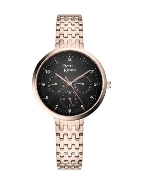 Kobiety Classic Analog kwarcowy Zegarek PIERRE RICAUD Czarny Wybierz P22089.9124QF