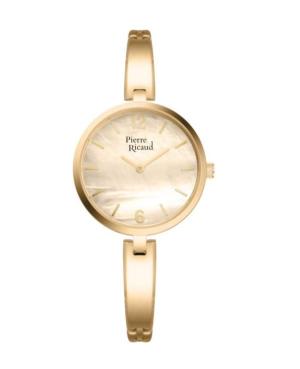 Moteriškas Classic Analog Kvarcinis Watch PIERRE RICAUD Gold color Dial 30mm P22092.115SQ