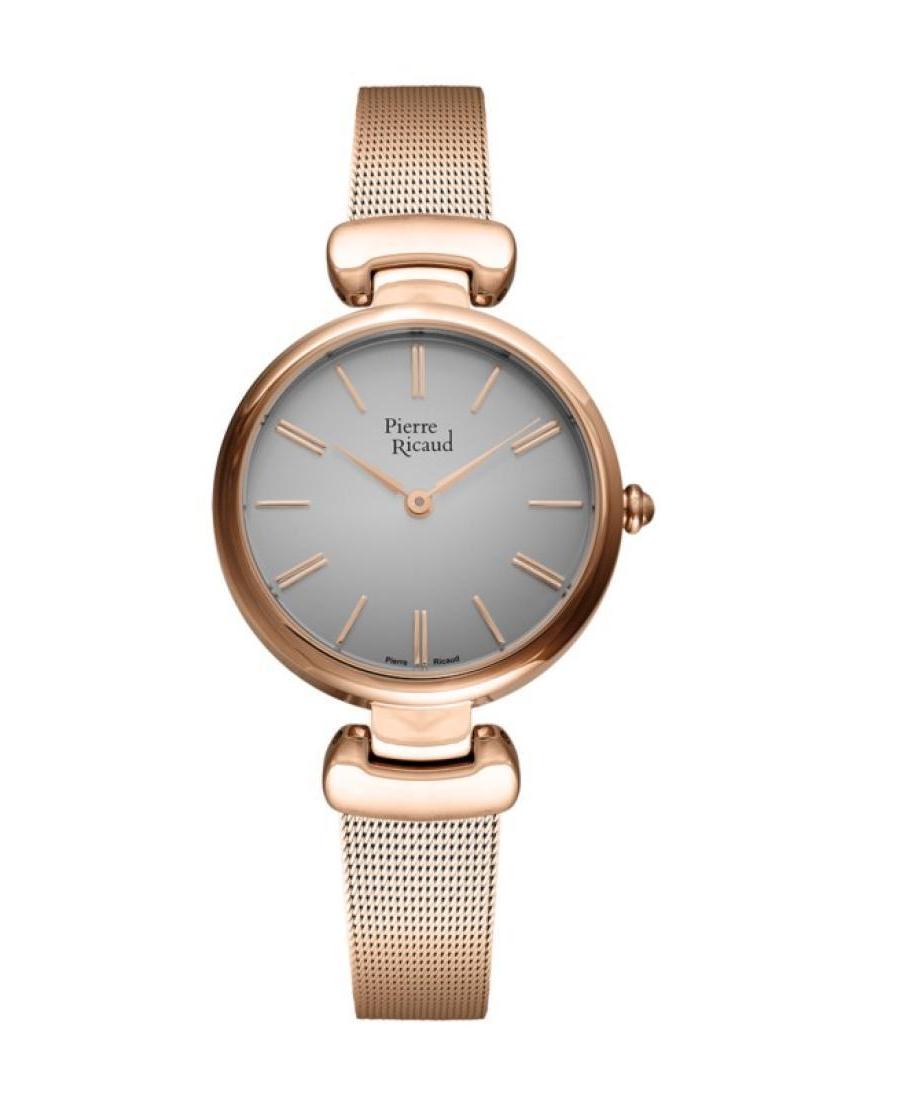 Moteriškas Classic Analog Kvarcinis Watch PIERRE RICAUD Silver color Dial 32.1mm P22059.9117Q