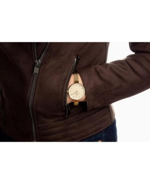 Moteriškas Classic Analog Kvarcinis Watch PIERRE RICAUD Gold color Dial 34mm P22085.1111Q image 9