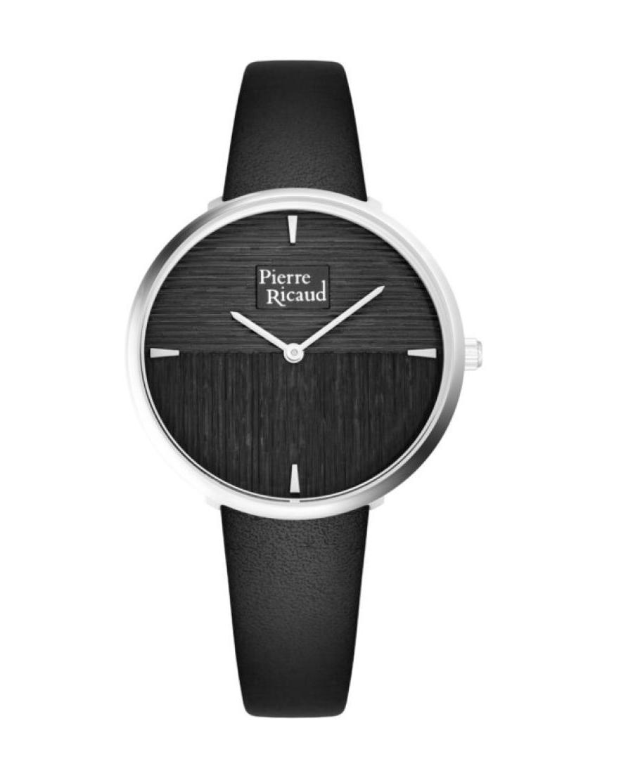 Moteriškas Classic Analog Kvarcinis Watch PIERRE RICAUD Juodas Dial 38mm P22086.5214Q
