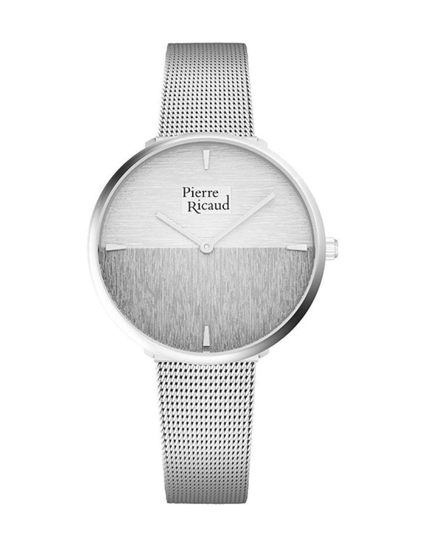 Women Classic Analog Quartz Watch PIERRE RICAUD Silver Dial P22086.5114Q