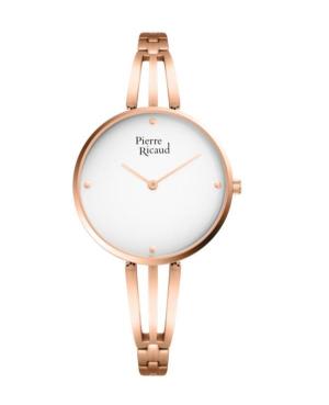 Women Classic Analog Quartz Watch PIERRE RICAUD Silver Dial 34mm P22091.9143Q