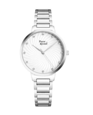 Kobiety Classic Analog kwarcowy Zegarek PIERRE RICAUD Srebrna Wybierz P22071.5143Q