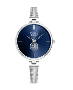 Kobiety Classic Analog kwarcowy Zegarek PIERRE RICAUD Niebieska Wybierz P22108.5115Q