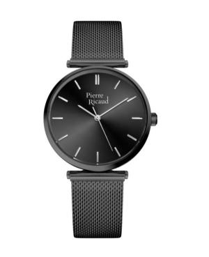 Kobiety Classic Analog kwarcowy Zegarek PIERRE RICAUD Czarny Wybierz P22096.B114Q