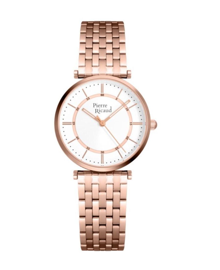Kobiety Classic Analog kwarcowy Zegarek PIERRE RICAUD Srebrna Wybierz 31.2mm P51038.R113Q