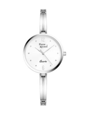 Women Classic Analog Quartz Watch PIERRE RICAUD Silver Dial 32.1mm P23003.5173Q