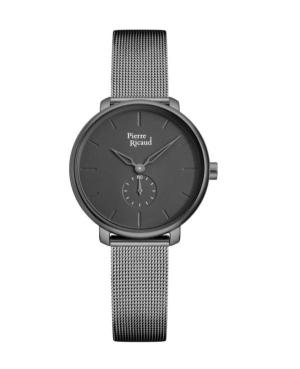 Women Classic Analog Quartz Watch PIERRE RICAUD Silver Dial 32.1mm P22168.S116Q