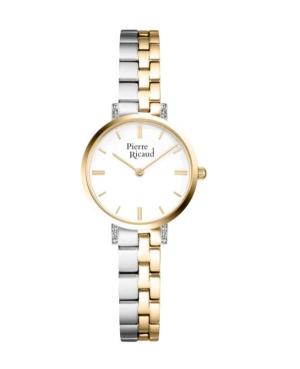 Kobiety Classic Analog kwarcowy Zegarek PIERRE RICAUD Srebrna Wybierz 28mm P23019.2113QZ