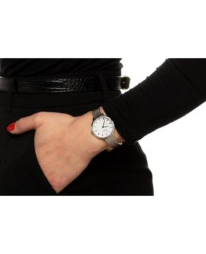 Women Classic Analog Quartz Watch PIERRE RICAUD Silver Dial 30mm P22121.51B3Q image 8