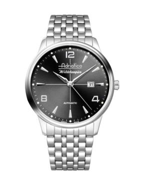 Mężczyźni Classic Analog Szwajcar automatyczny Zegarek ADRIATICA Czarny Wybierz 44mm A8269.5156NA